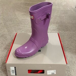 Hunter Purple Rain Boots